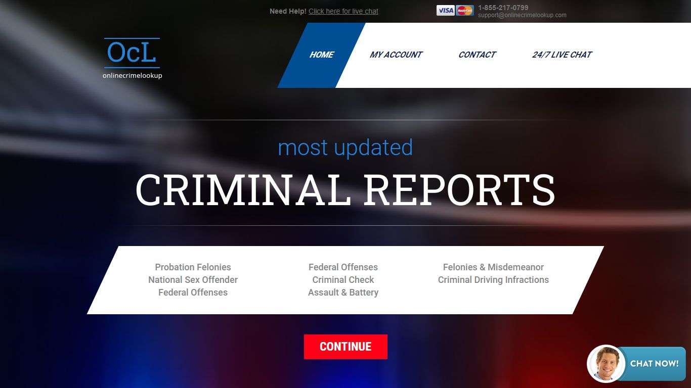 Online Crime Lookup